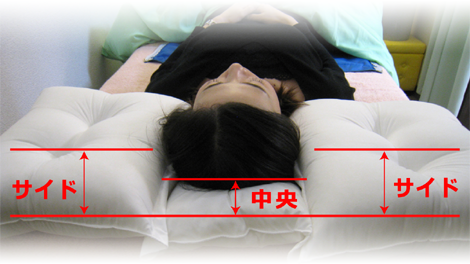 枕は寝姿勢の自由度を阻害しない事が第一です